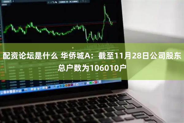配资论坛是什么 华侨城A：截至11月28日公司股东总户数为106010户